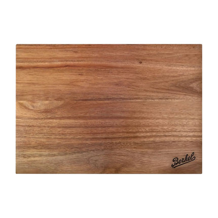 BERKEL | Acacia Wood Chopping/Cutting Board – 395×275×26 mm - non-slip - knife-friendly
