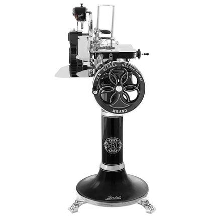 BERKEL | Commercial Flywheel Meat Slicer B114 – Ø319 mm blade - Black - With Stand - 670×825×1480 mm