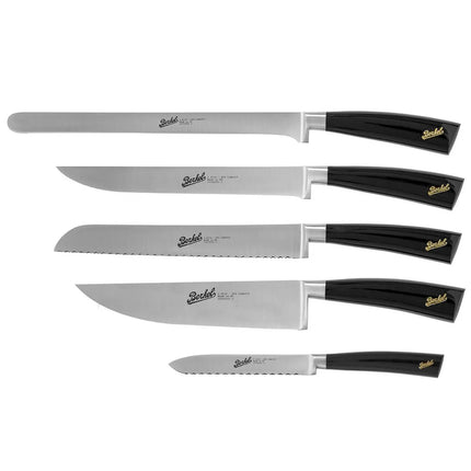 BERKEL | Elegance Chef Set – 5-Piece Knife Set - Black