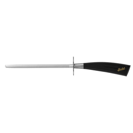 BERKEL | Elegance Sharpening Steel – 20 cm - Gloss Black Resin Handle