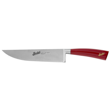BERKEL | Elegance Utility Kitchen Knife – 20 cm - Red Resin Handle