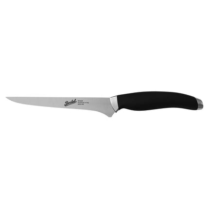 BERKEL | Teknica Professional Boning Knife – Black Resin Handle – 160 mm Blade – 3 mm Steel