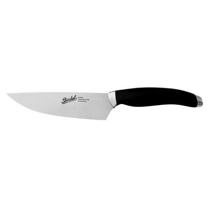 BERKEL | Teknica Professional Chef’s Knife – Black Resin Handle – 150 mm Blade – 3 mm Steel