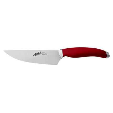 BERKEL | Teknica Professional Chef’s Knife – Red Resin Handle – 150 mm Blade – 3 mm Steel