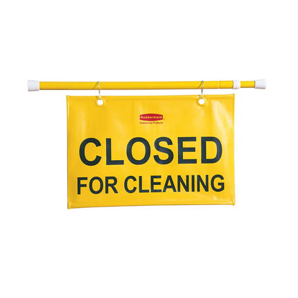 Biển Báo "Closed for Cleaning" Rubbermaid FG9S1500 YEL Màu Vàng
