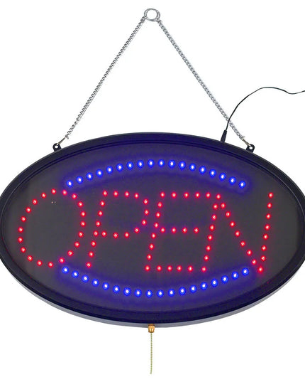 Biển Báo OPEN Winco LED-10 - Đèn LED, 3 Kiểu Nhấp Nháy