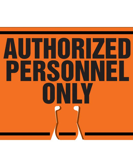 Biển Cảnh Báo Gắn Cọc "Authorized Personnel Only" Accuform Signs FBC764 25.4 x 35.6 cm, Nhựa