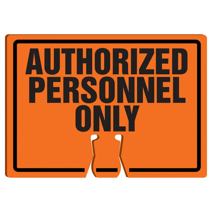 Biển Cảnh Báo Gắn Cọc "Authorized Personnel Only" Accuform Signs FBC764 25.4 x 35.6 cm, Nhựa