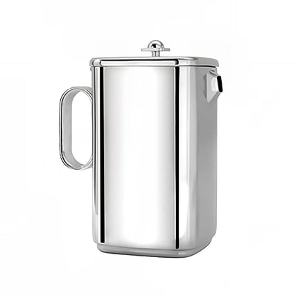 Bình Cà Phê/Trà Inox Vuông Nắp Bản Lề Eastern Tabletop 7245 Java Square 1.4 l