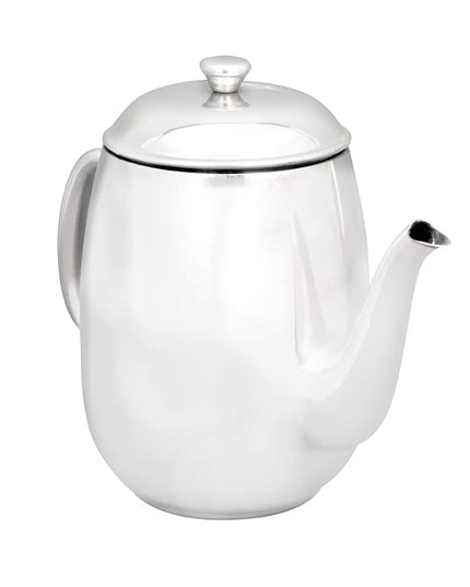 Bình Cà Phê Vòi Cổ Ngỗng Tay Cầm Rỗng Bề Mặt Gương Vollrath 46596 2 l