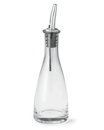 Bình Đựng Dầu Giấm Tablecraft 611 177 ml Vòi Rót Inox - Thủy Tinh, Trong Suốt