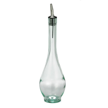 Bình Đựng Dầu Giấm Tablecraft H931 473 ml Vòi Rót Inox - Thủy Tinh, Xanh Lá Nhạt