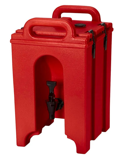 Bình Đựng Đồ Uống Giữ Nhiệt Camtainer® Cambro 100LCD158 5.7 lít Màu Đỏ
