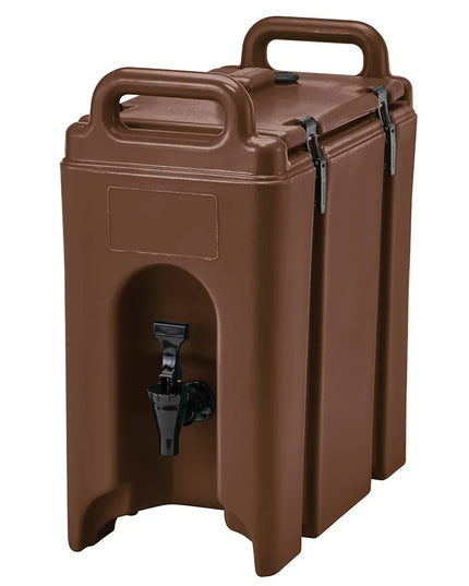 Bình Đựng Đồ Uống Giữ Nhiệt Camtainer® Cambro 250LCD131 9.5 lít Màu Nâu Đậm