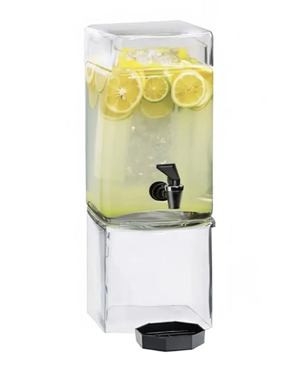 Bình Đựng Nước Cal-Mil 1112-1A 5.7 lít Kèm Ống Đá - Thân Nhựa, Đế Trong Suốt
