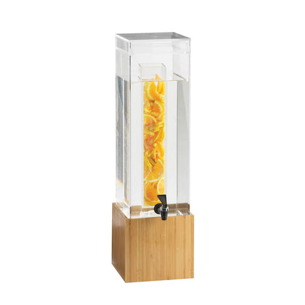 Bình Đựng Nước Cal-Mil 1527-3INF-60 11.4 lít Kèm Infuser - Thân Nhựa, Đế Tre