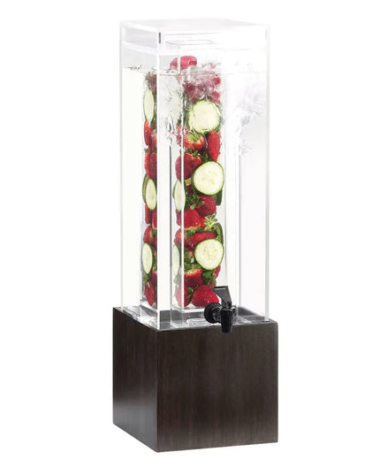 Bình Đựng Nước Cal-Mil 1527-3INF-96 11.4 lít Kèm Infuser - Thân Nhựa, Đế Midnight