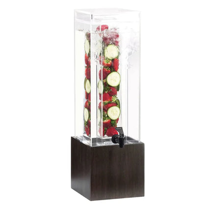 Bình Đựng Nước Cal-Mil 1527-3INF-96 11.4 lít Kèm Infuser - Thân Nhựa, Đế Midnight