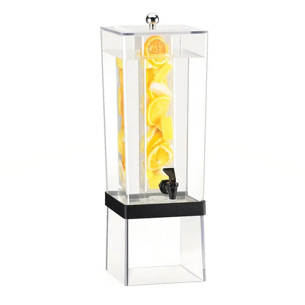Bình Đựng Nước Cal-Mil 2016INF-13 11.4 lít Kèm Infuser - Thân Nhựa, Đế Trong Suốt/Đen