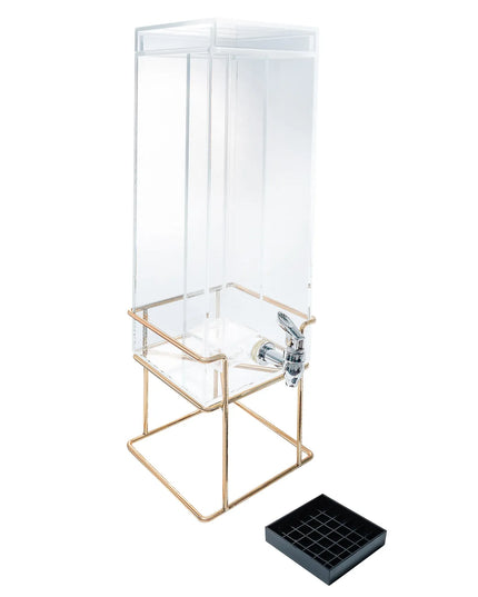 Bình Đựng Nước Cal-Mil 22002-3-46 11.4 lít Có Ống Đá - Thân Nhựa, Đế Đồng