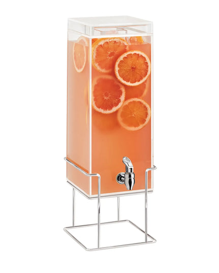 Bình Đựng Nước Cal-Mil 22002-3-49 11.4 lít Kèm Ống Đá - Thân Nhựa, Đế Chrome