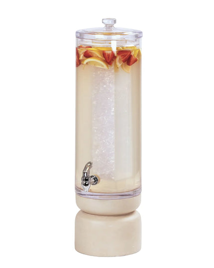 Bình Đựng Nước Cal-Mil 22441-3-113 11.4 lít Bình Acrylic, Đế Gỗ Thông Tẩy Trắng, Ngăn Đá