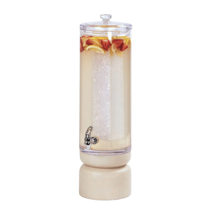 Bình Đựng Nước Cal-Mil 22441-3-113 11.4 lít Bình Acrylic, Đế Gỗ Thông Tẩy Trắng, Ngăn Đá