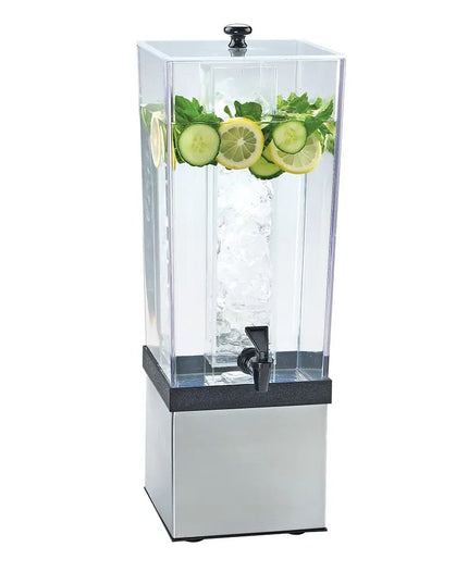 Bình Đựng Nước Cal-Mil 3324-3-55 11.4 lít Có Ống Đá - Thân Nhựa, Đế Inox