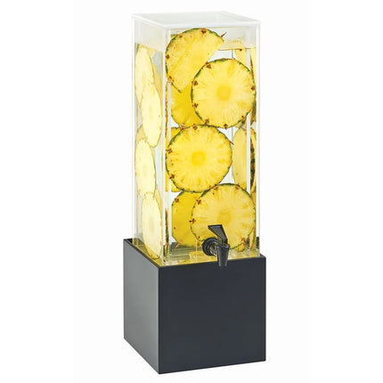 Bình Đựng Nước Cal-Mil 3697-3-96 11.4 lít Bình Nhựa, Đế Midnight, Ống Lọc Trái Cây