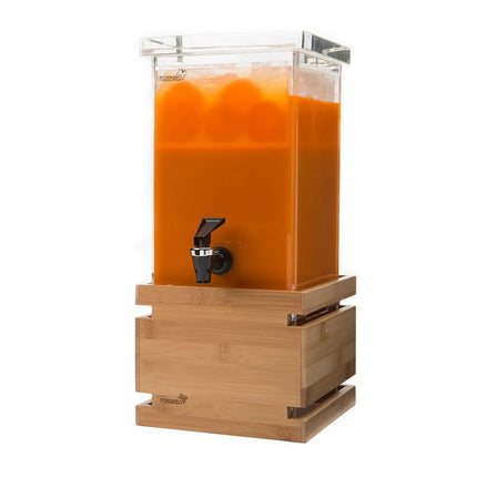 Bình Đựng Nước Rosseto LD116 3.8 lít Kèm Giỏ Đá - Thân Nhựa, Đế Tre
