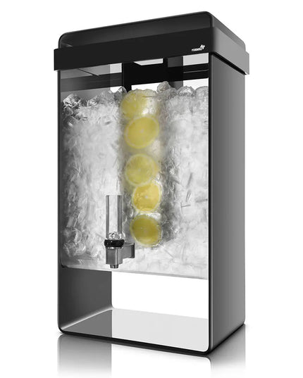 Bình Đựng Nước Rosseto LD156 18.9 lít Bình Nhựa, Đế Đen, Ống Lọc Trái Cây