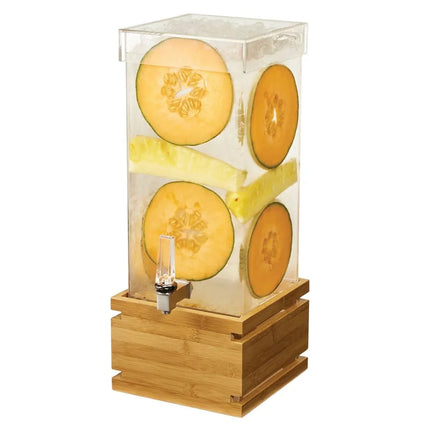 Bình Đựng Nước Rosseto LD180 15.1 lít Bình Nhựa, Đế Tre, Giỏ Đá