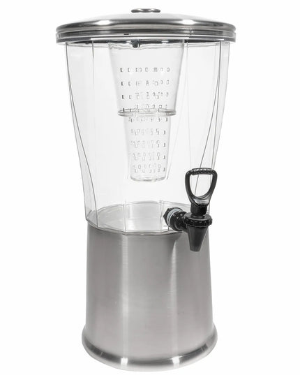 Bình Đựng Nước Service Ideas CBDRT3SS 11.4 lít Có Ống Lọc & Ống Đá - Đế Inox