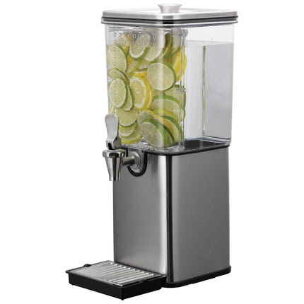 Bình Đựng Nước Service Ideas SCD15SS 5.7 lít Có Ống Lọc - Thân Nhựa, Đế Inox Bề Mặt Mờ