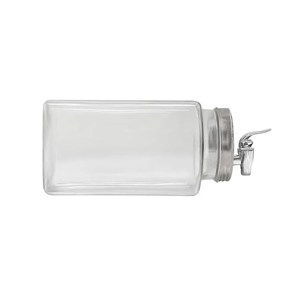 Bình Đựng Nước Thủy Tinh Tablecraft 12577 Chữ Nhật 2.8 lít - Trong Suốt