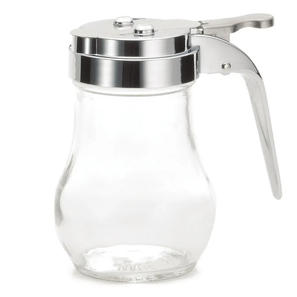 Bình Đựng Siro Chống Nhỏ Giọt Tablecraft 406CP Giọt Nước 177 ml - Thủy Tinh, Nắp ABS Mạ Chrome