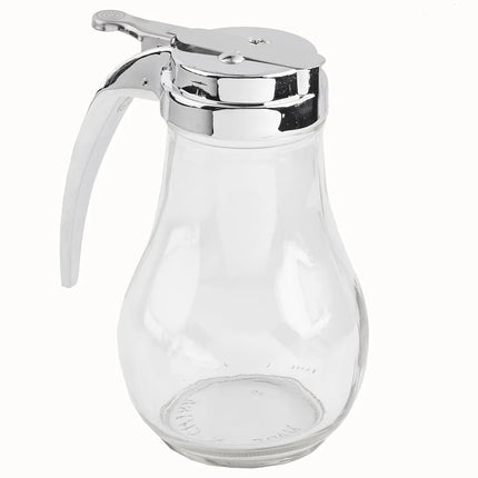 Bình Đựng Siro Chống Nhỏ Giọt Tablecraft 414 Giọt Nước 414 ml - Thủy Tinh, Nắp Mạ Chrome