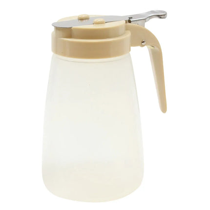 Bình Đựng Siro Chống Nhỏ Giọt Tablecraft PP10A Trụ Tròn 296 ml - Nhựa Polypropylene, Nắp ABS Almond
