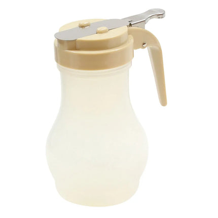Bình Đựng Siro Chống Nhỏ Giọt Tablecraft PP410A Giọt Nước 296 ml - Nhựa Polypropylene, Nắp ABS Almond