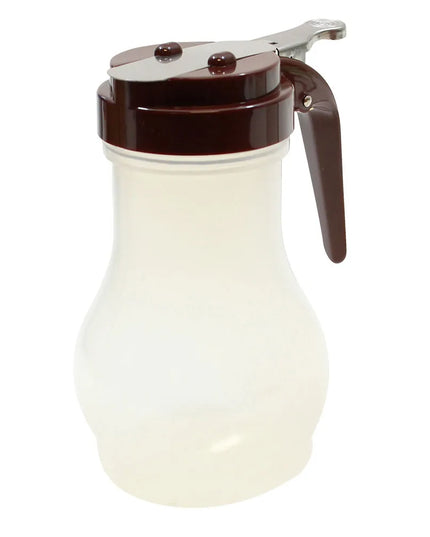 Bình Đựng Siro Chống Nhỏ Giọt Tablecraft PP410B Giọt Nước 296 ml - Nhựa Polypropylene, Nắp ABS Nâu