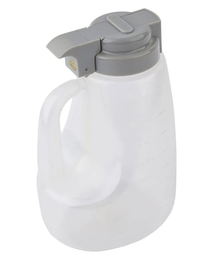 Bình Đựng Siro Chống Nhỏ Giọt Tablecraft PP48G Option™ Tròn 1.4 l - Nhựa Polypropylene, Nắp Nhựa Xám