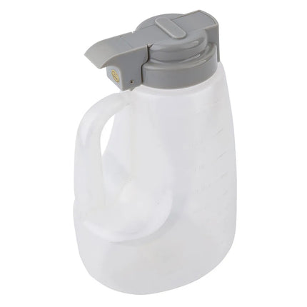 Bình Đựng Siro Chống Nhỏ Giọt Tablecraft PP48G Option™ Tròn 1.4 l - Nhựa Polypropylene, Nắp Nhựa Xám