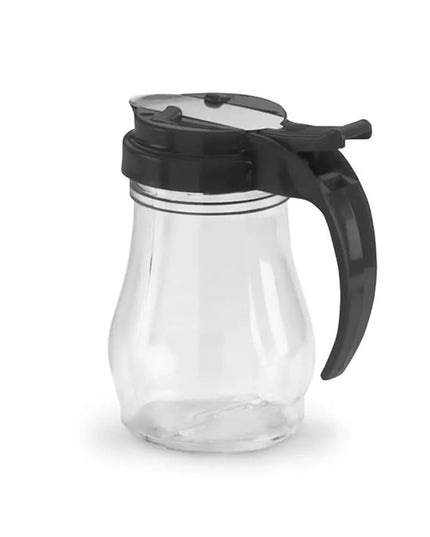 Bình Đựng Siro Chống Nhỏ Giọt Vollrath 1606-06 Dripcut® Giọt Nước 207 ml - Nhựa Polycarbonate, Nắp Nhựa Đen