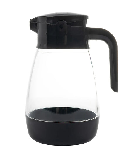 Bình Đựng Syrup Chống Nhỏ Giọt Service Ideas SY916BL Syrup Saver™ Hình Trụ 473 ml - Nhựa, Nắp Nhựa Đen