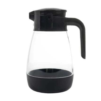 Bình Đựng Syrup Chống Nhỏ Giọt Service Ideas SY916BL Syrup Saver™ Hình Trụ 473 ml - Nhựa, Nắp Nhựa Đen