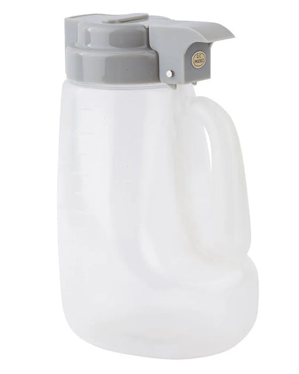 Bình Đựng Syrup Chống Nhỏ Giọt Tablecraft PP32G Option™ Tròn 946 ml - Polypropylene, Nắp Nhựa Xám