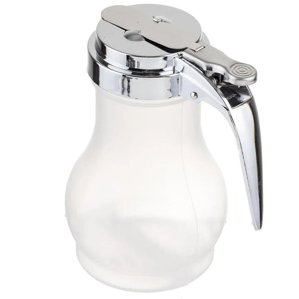Bình Đựng Syrup Chống Nhỏ Giọt Tablecraft PP410 Hình Giọt Nước 296 ml - Polypropylene, Nắp Mạ Chrome