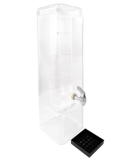 Bình Đựng Thức Uống Cal-Mil 1112-3AINF 11.4 lít Ngâm Hương Liệu - Bình Nhựa, Đế Trong Suốt