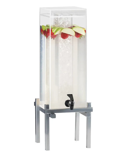 Bình Đựng Thức Uống Cal-Mil 1132-3-74 11.4 lít Ống Làm Lạnh - Bình Nhựa, Đế Bạc