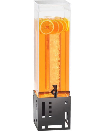 Bình Đựng Thức Uống Cal-Mil 1602-3-13 11.4 lít Ống Làm Lạnh - Bình Nhựa, Đế Đen